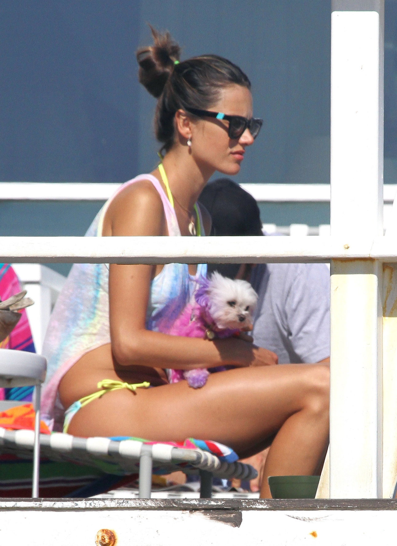 Alessandra Ambrosio Pictures Alessandra Ambrosio playing beach volleyball in Malibu on July 7, 2012