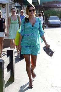 Alessandra Ambrosio shopping at Planet Blue in Malibu