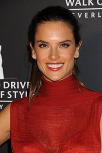 Alessandra Ambrosio at Rodeo Drive Walk of Style Award Honoring Iman and Missoni on October 23, 2011 