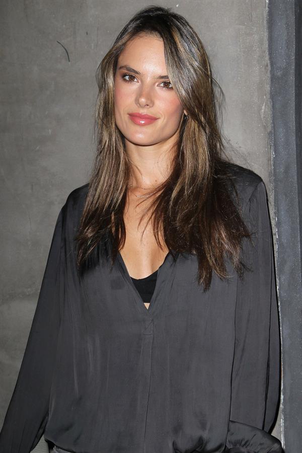 Alessandra Ambrosio - The NARS 8412 Melrose Boutique opening