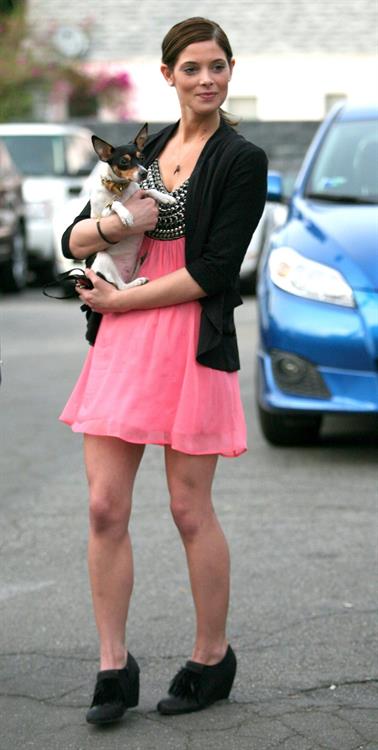 Ashley Greene and her dog Marlow out and about in Beverly Hills on January 15 