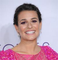 Lea Michele in pink at the 39th Annual People's Choice Awards in Los Angeles on Jan 9, 2013 