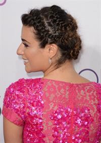Lea Michele in pink at the 39th Annual People's Choice Awards in Los Angeles on Jan 9, 2013 