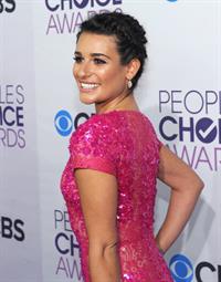 Lea Michele in pink at the 39th Annual People's Choice Awards in Los Angeles on Jan 9, 2013 