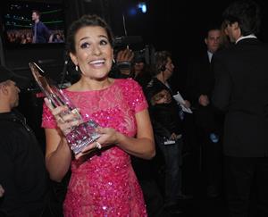 Lea Michele at the 39th Annual People's Choice Awards in Los Angeles on Jan 9, 2013
