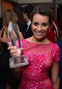 Lea Michele at the 39th Annual People's Choice Awards in Los Angeles on Jan 9, 2013