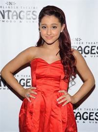 Ariana Grande opening night of Wicked at the Pantages Theatre on December 1, 2011