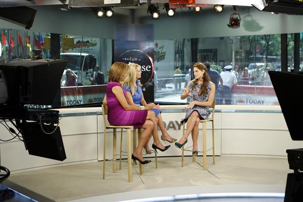 Ashley Greene on NBC's Today Show in New York on June 22, 2010 