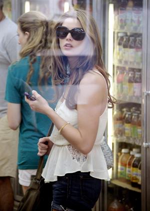 Ashley Greene out in New York City on July 7, 2010 