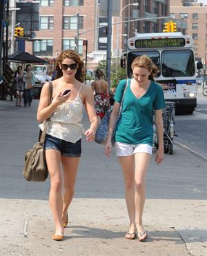 Ashley Greene out in New York City on July 7, 2010 