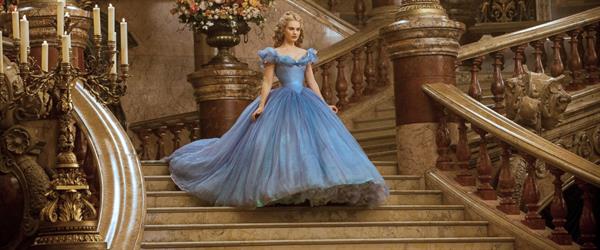 Lily James as Cinderella