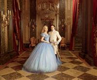 Lily James as Cinderella