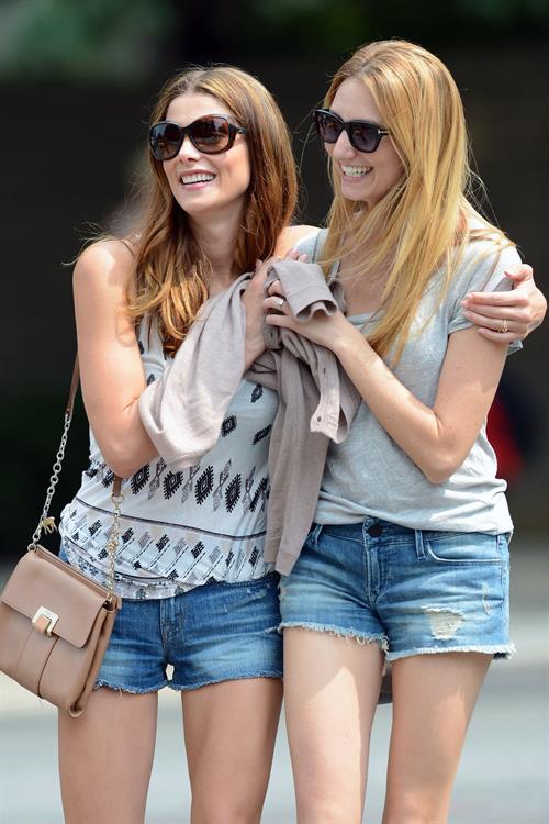 Ashley Greene - August 24 2012 - Out and About with her Publicist - Friend in East Village, New York