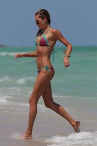 Lauren Stoner in a bikini