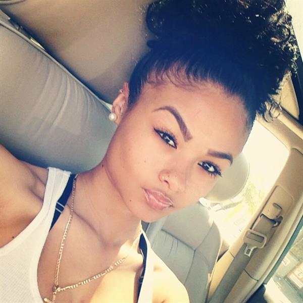 India Westbrooks taking a selfie