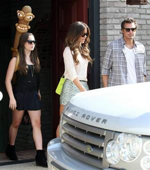 Kate Beckinsale Spotted at the Joel Silver Memorial Day party at his house in Malibu May 27, 2013 