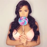 Demi Rose Mawby in lingerie