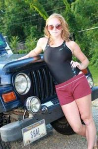 Shae Bradley in a bikini