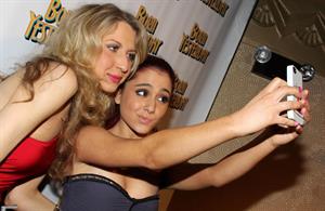 Ariana Grande opening night of Born Yesterday on April 24, 2011