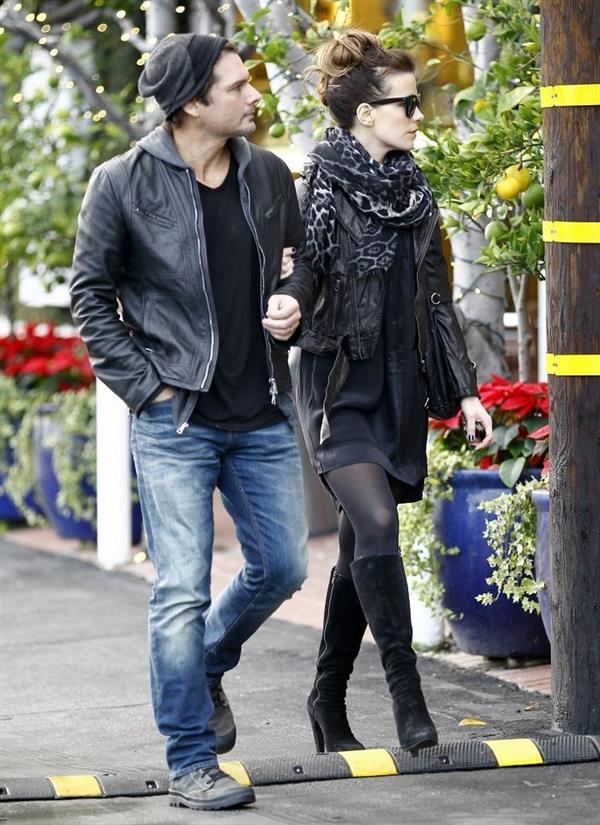 Kate Beckinsale  Did some shopping at Mayfield and Fred Segal in L.A.  December 2, 2012 