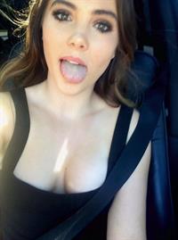 McKayla Maroney taking a selfie