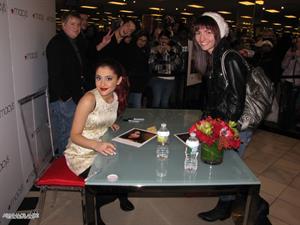 Ariana Grande Macys Lighting event in Boston November 26, 2010