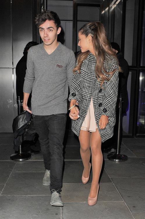 Ariana Grande in London 10/9/13  