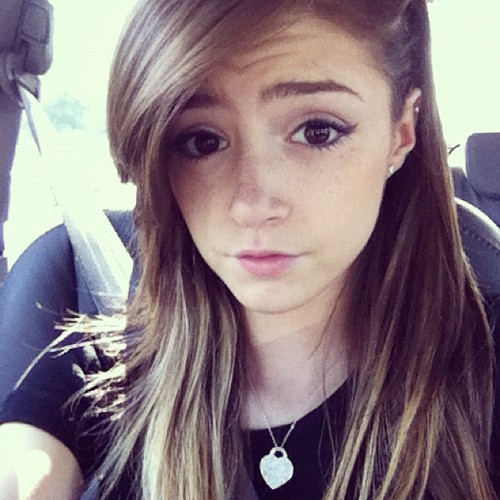 Chrissy Costanza taking a selfie