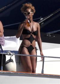 Rihanna in a bikini