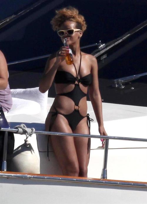 Rihanna in a bikini