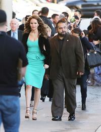 Jennifer Lawrence Arriving at the Jimmy Kimmel Live (January 31, 2013) 