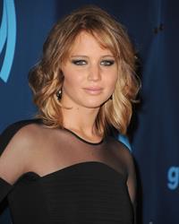 Jennifer Lawrence 24th Annual GLAAD Media Awards in Los Angeles, Apr. 20, 2013 