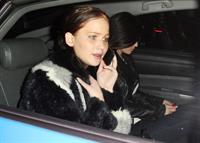 Jennifer Lawrence at Chateau Marmont Hotel 1/5/13  