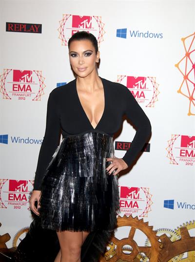 Kim Kardashian MTV EMA's 2012 Frankfurt 11.11.12 
