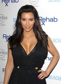 Kim Kardashian - Hosts Rehab Sundays Pool Party at the Hard Rock in Las Vegas (June 3, 2012)