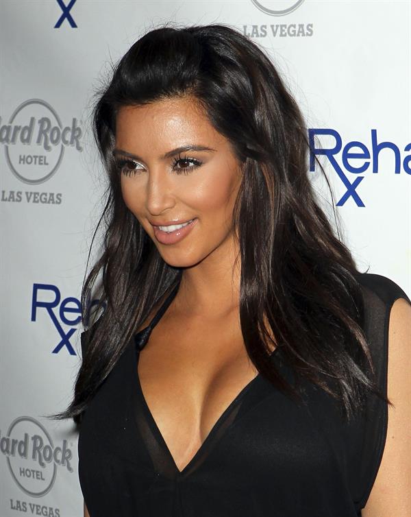 Kim Kardashian - Hosts Rehab Sundays Pool Party at the Hard Rock in Las Vegas (June 3, 2012)