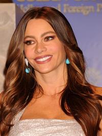 Sofia Vergara at the 69th annual Golden Globe Award Vominations on December 15, 2011