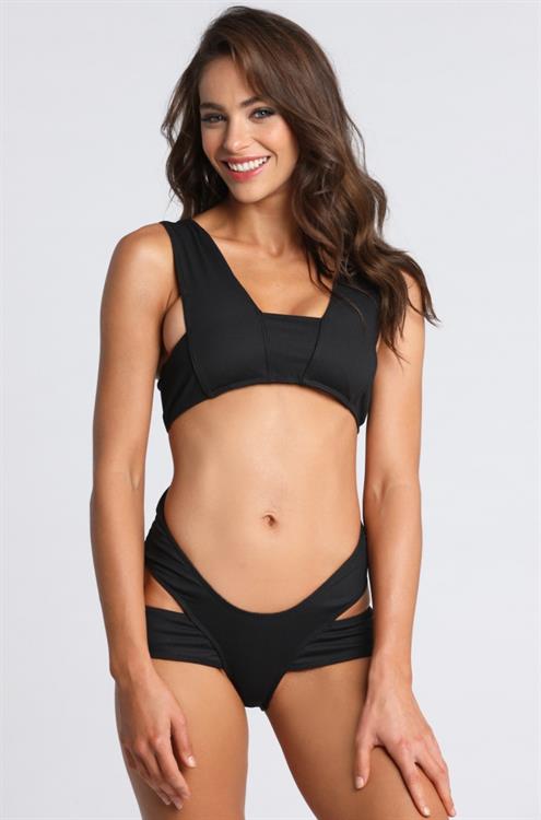 Nicole Meyer in a bikini