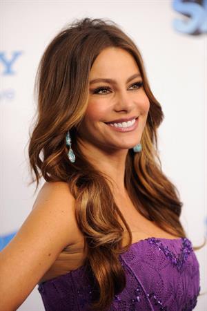 Sofia Vergara at The Smurfs World Premiere on July 24, 2011 