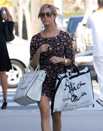 Ashley Tisdale in Beverly Hills 9/19/13