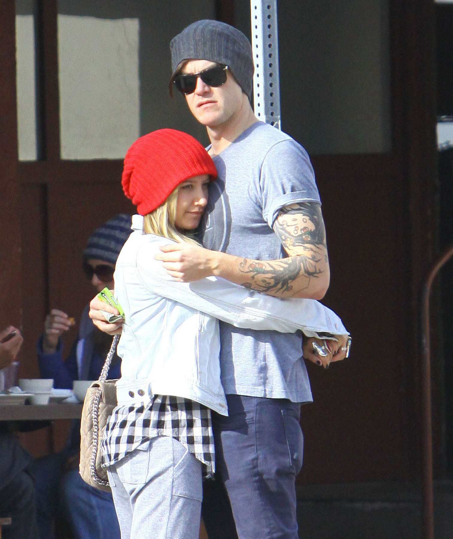 Ashley Tisdale leaving Kings Road Cafe in Studio City 12/9/12 