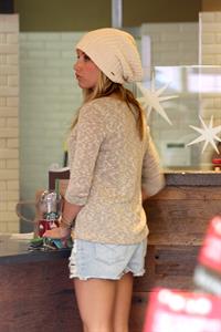 Ashley Tisdale leaving Barneys New York in Los Angeles 11/26/12 