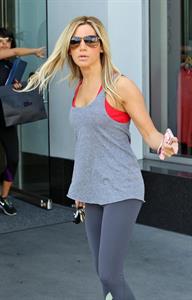 Ashley Tisdale at the gym in West Hollywood 12/7/12 