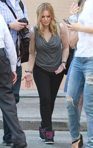 Kristen Bell - On the set of Veronica Mars in Los Angeles on June 27, 2013
