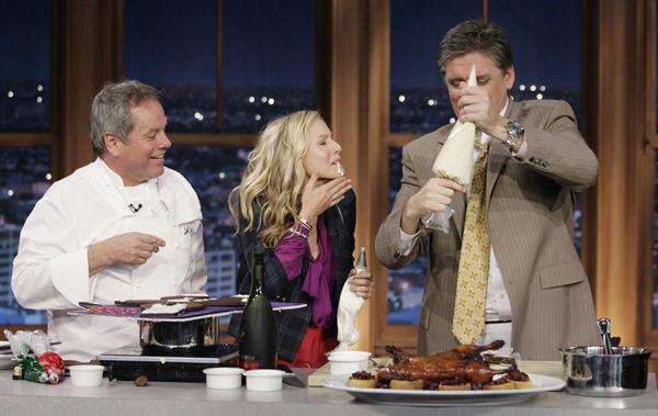 Kristen Bell 'The Late Late Show with Craig Ferguson' - December 11, 2008  