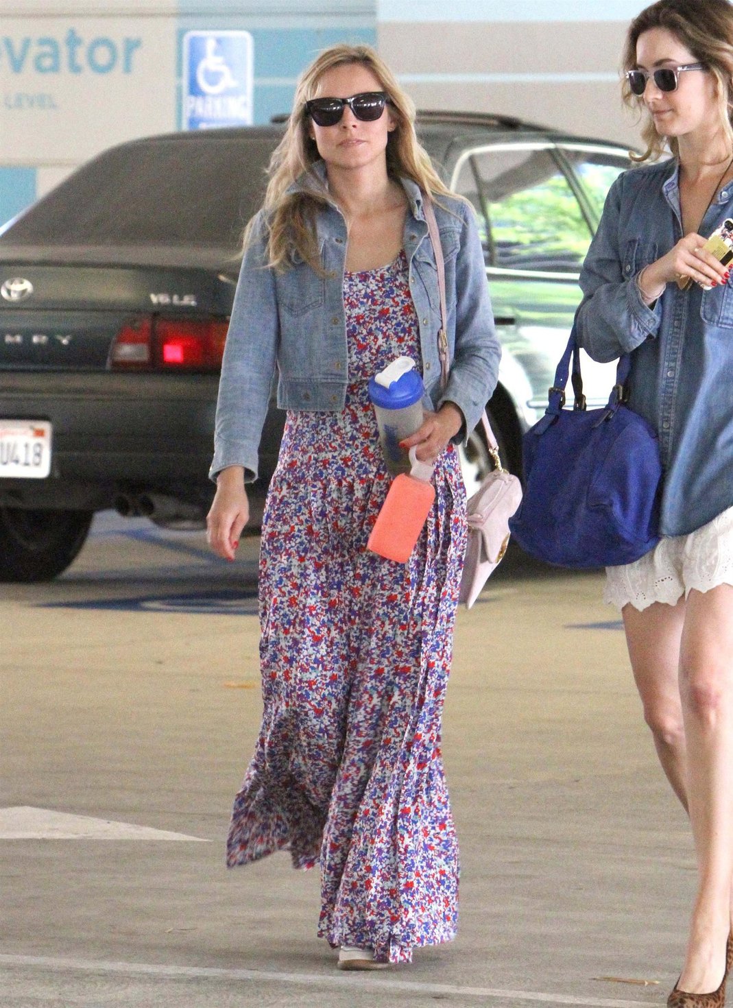 Kristen Bell - spotted out and about with a friend in North Hollywood May 31, 2012