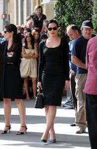 Abbie Cornish on set 1/8/2010