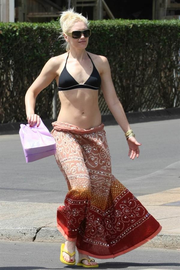 Gwen Stefani in a bikini