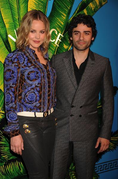 Abbie Cornish Versace for HM fashion event at the HM on the Hudson on November 8, 2011 