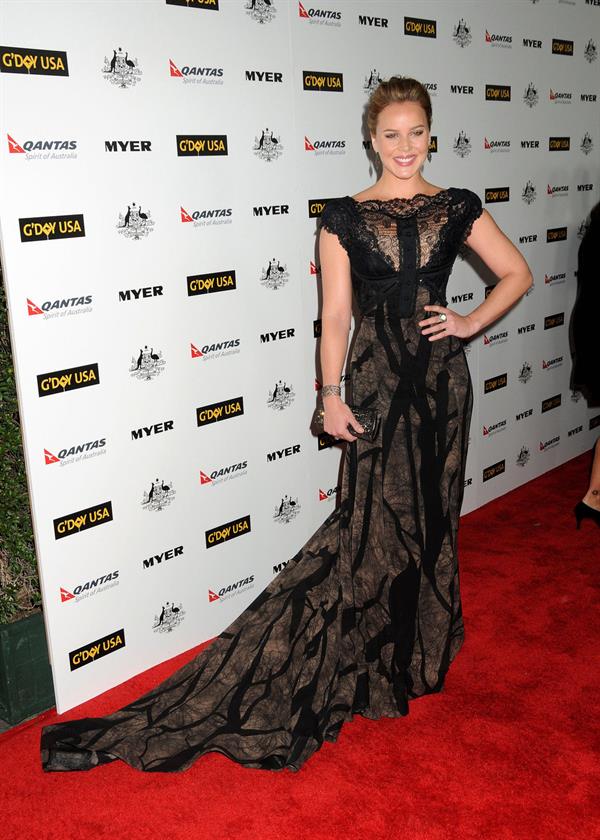 Abbie Cornish GDay USA Black Tie Gala at Hollywood Palladium on January 22, 2011